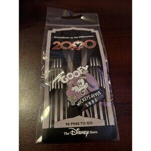 Disney Countdown To The Millennium Goofy In Mickey's Revue‎ #99 Pin